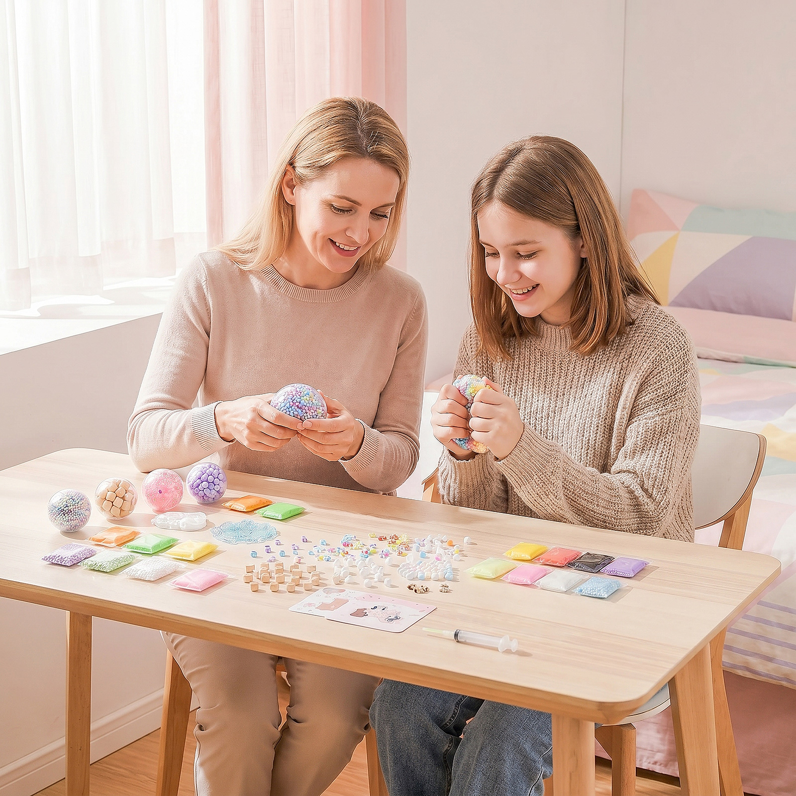 Slime Making Kit - 6cm Ball Skins DIY Stress Ball