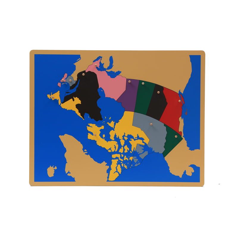 Wood  Map Puzzle of Canada Mon - đánh giá và giá Kids Toys Canada