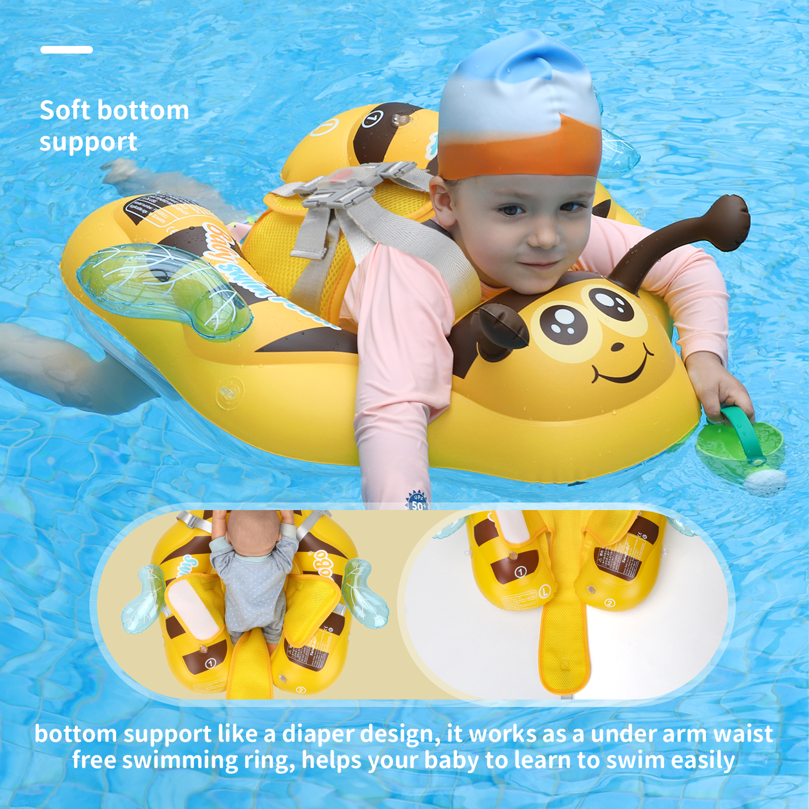 Swimbobo Yellow Kids Inflatabl - đánh giá và giá Kids Toys Yellow