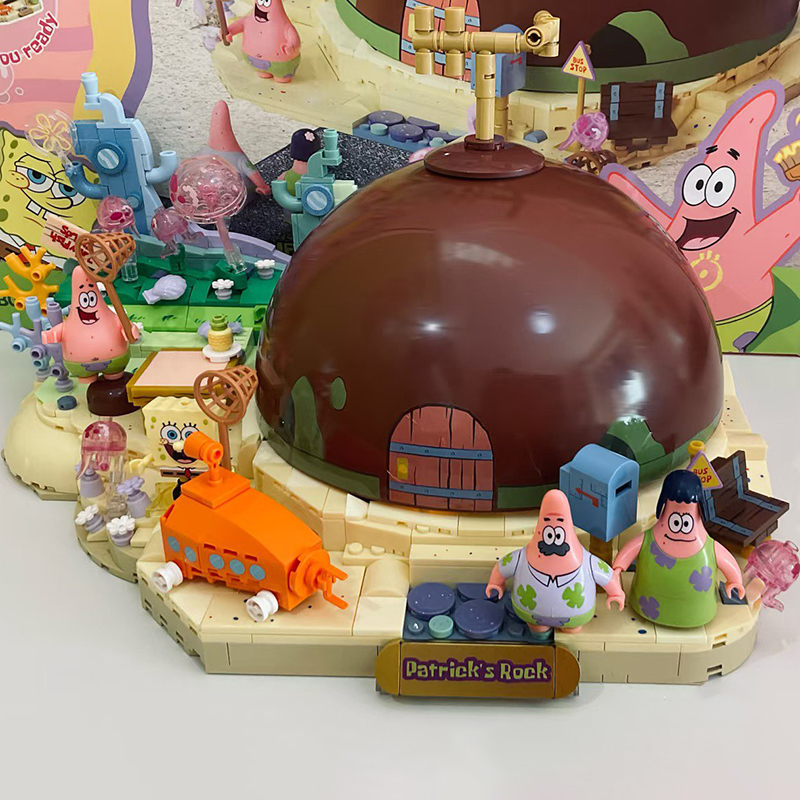 Spongebob Patrick Star Rock Ho - đánh giá và giá Kids Toys House