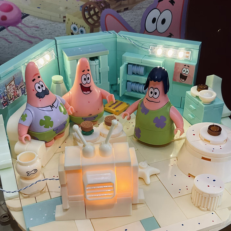 Spongebob Patrick Star Rock Ho - đánh giá và giá Kids Toys House