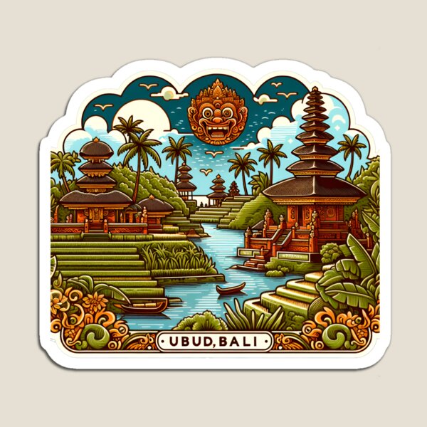 Ubud Bali  Magnet Refrigerator - đánh giá và giá Kids Toys Bali