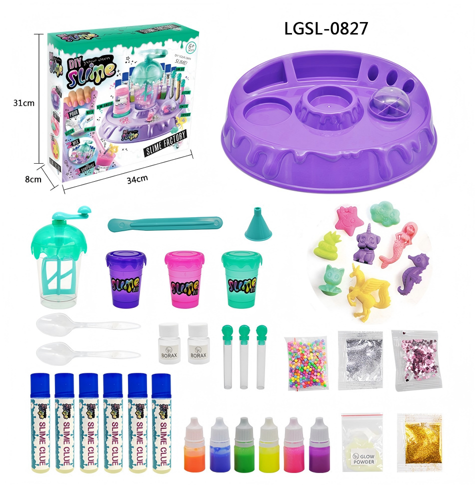 DIY Slime Factory Kit for Kids - đánh giá và giá Slime Making Kit
