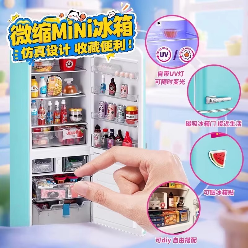 Genuine ZURU Mini Fridge Set P - đánh giá và giá Kids Toys House
