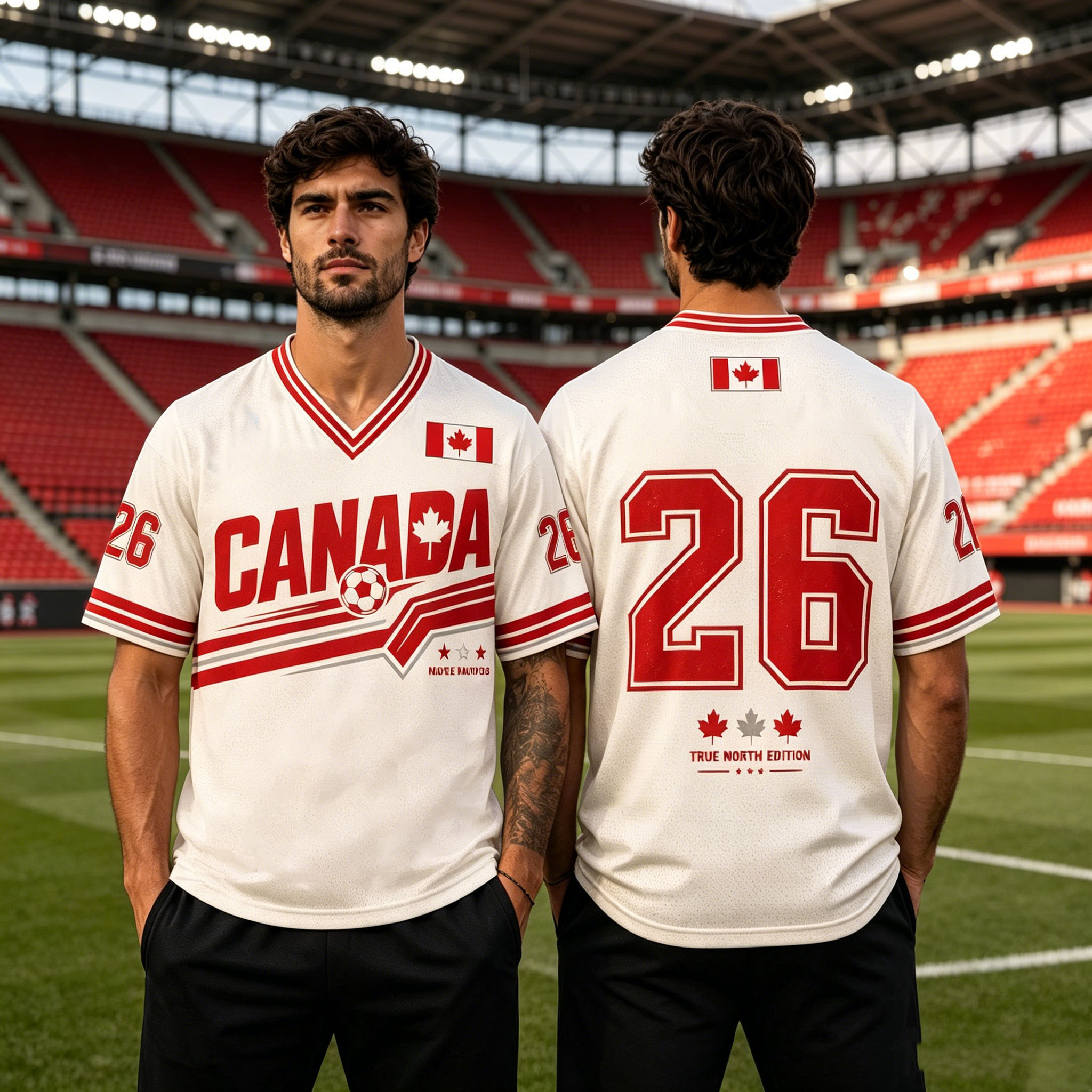 Men's Retro Canada 26# Footbal - đánh giá và giá Kids Toys Canada