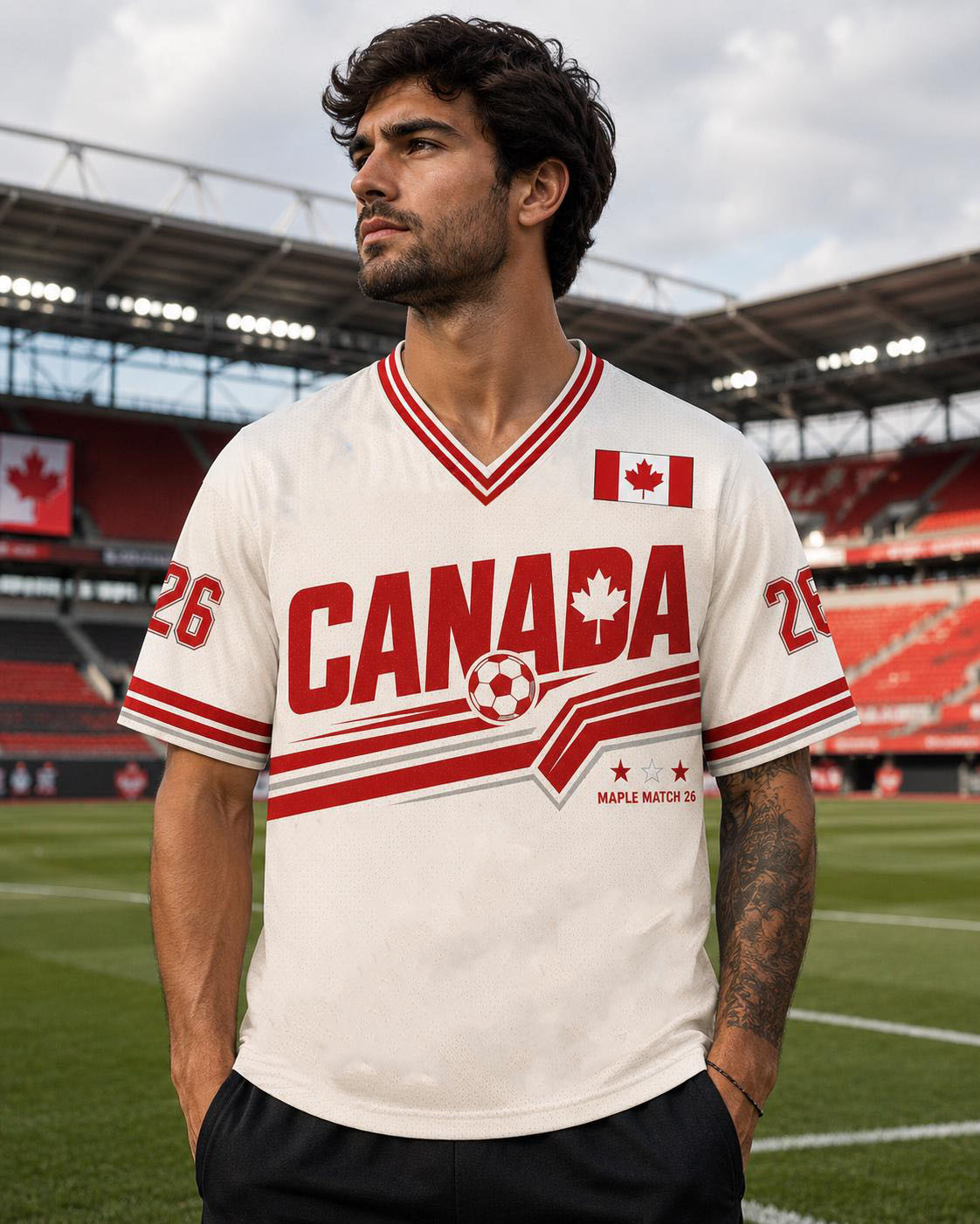 Men's Retro Canada 26# Footbal - đánh giá và giá Kids Toys Canada