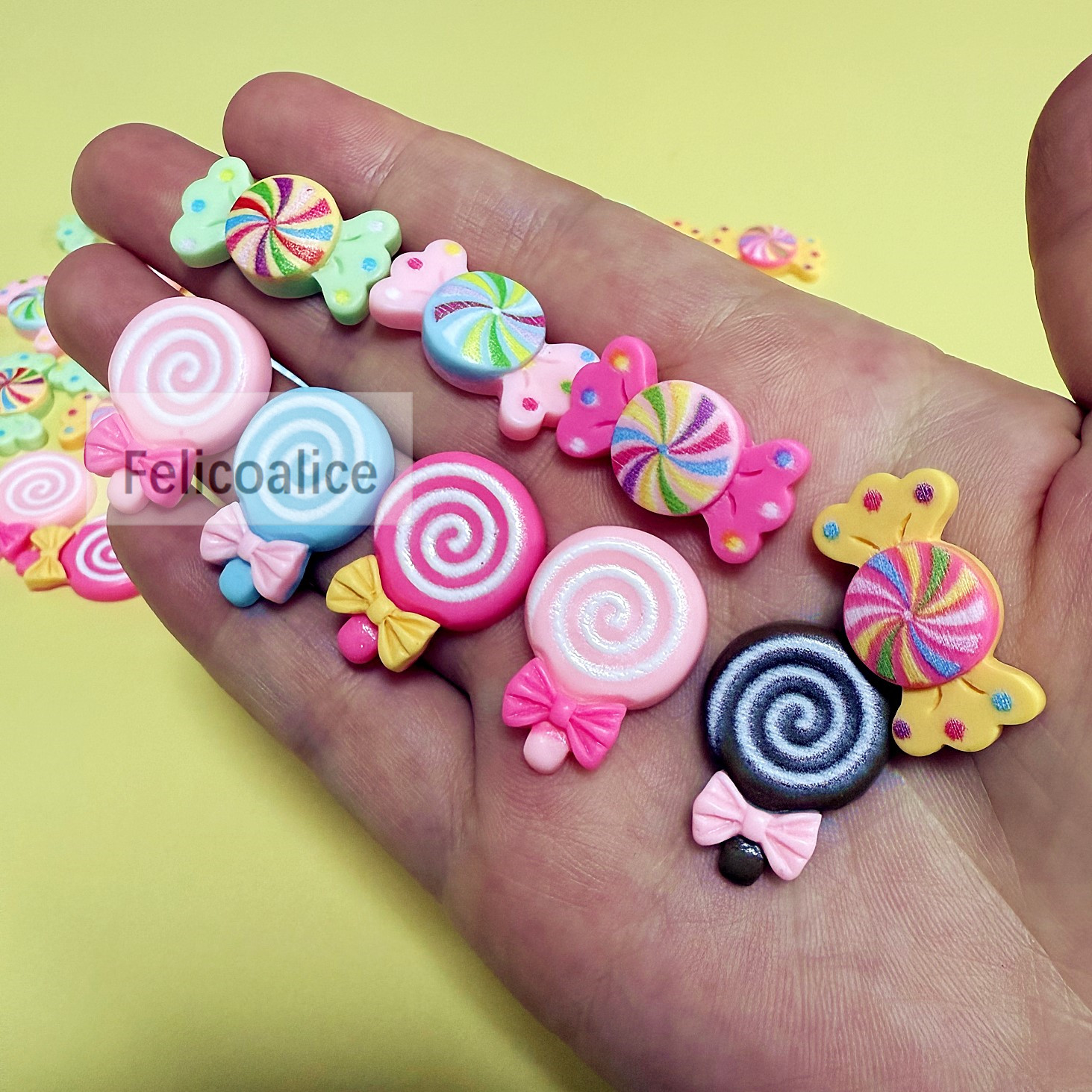 10PCS Slime Charms Candy Sweet - đánh giá và giá Slime Making Kit