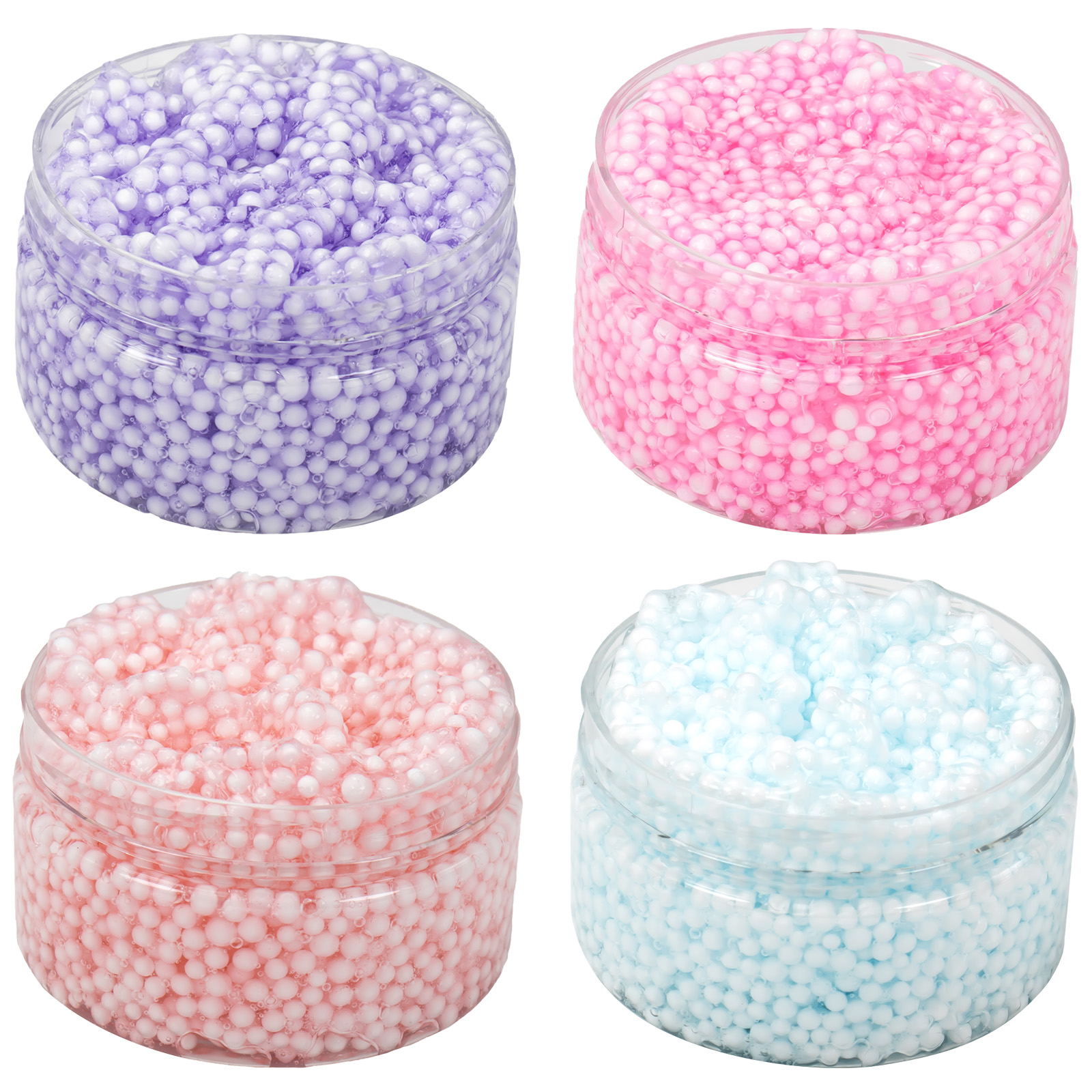 120ml Foam Balls Crystal Slime - đánh giá và giá Slime Making Kit
