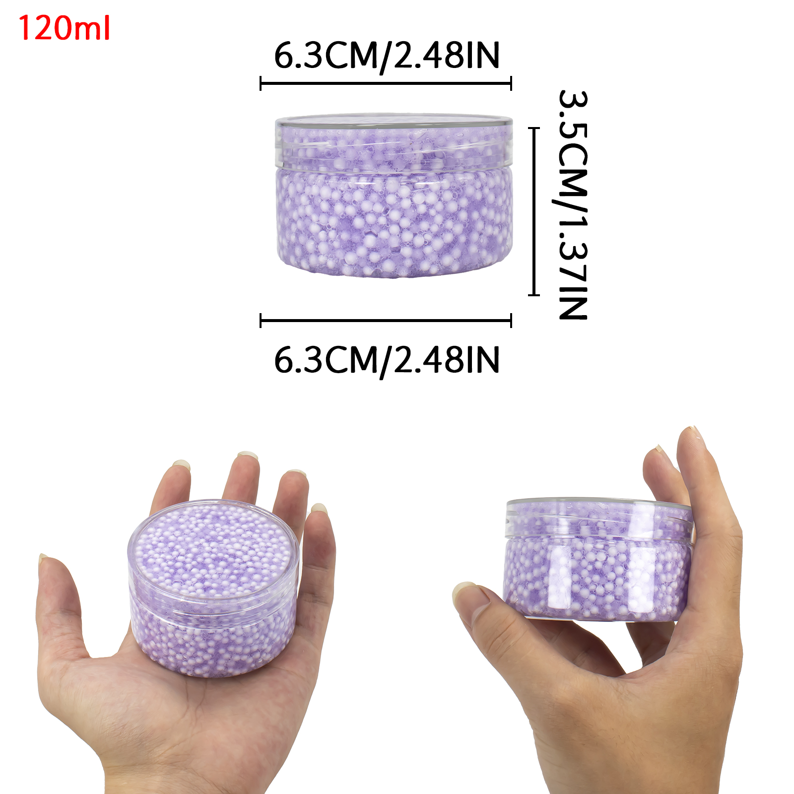 120ml Foam Balls Crystal Slime - đánh giá và giá Slime Making Kit