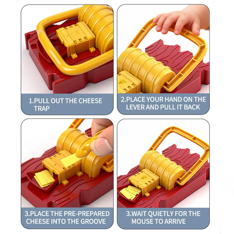 Fun Mouse Trap Game, Parent-Ch - đánh giá và giá Kids Toys Yellow