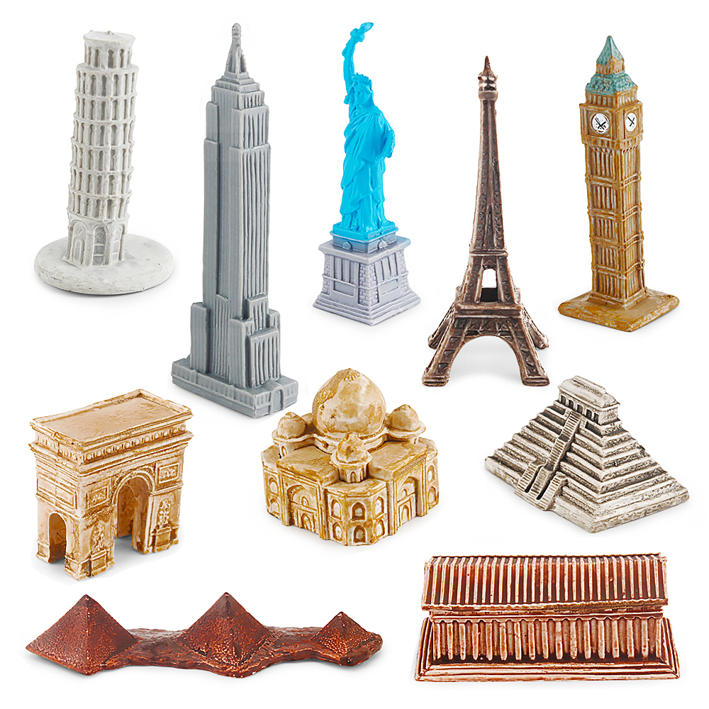 Mini Figurine Landmark Buildin - đánh giá và giá Kids Toys Under 200