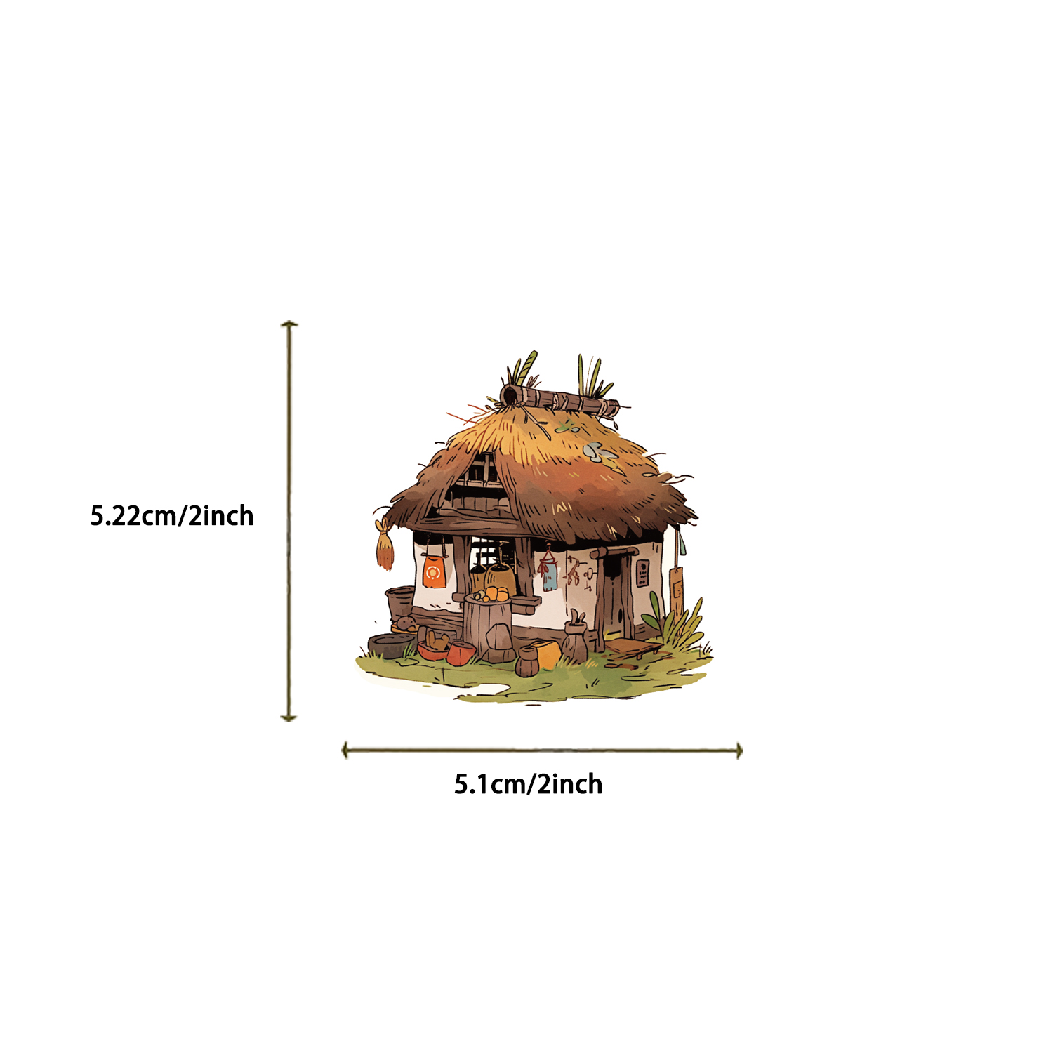 50pcs Vintage Retro Small Hous - đánh giá và giá Kids Toys Vintage