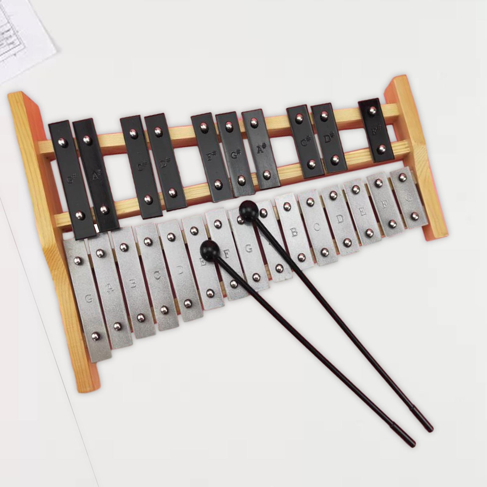 25 Scales Xylophone Drumsticks - đánh giá và giá Kids Toys Xylophone
