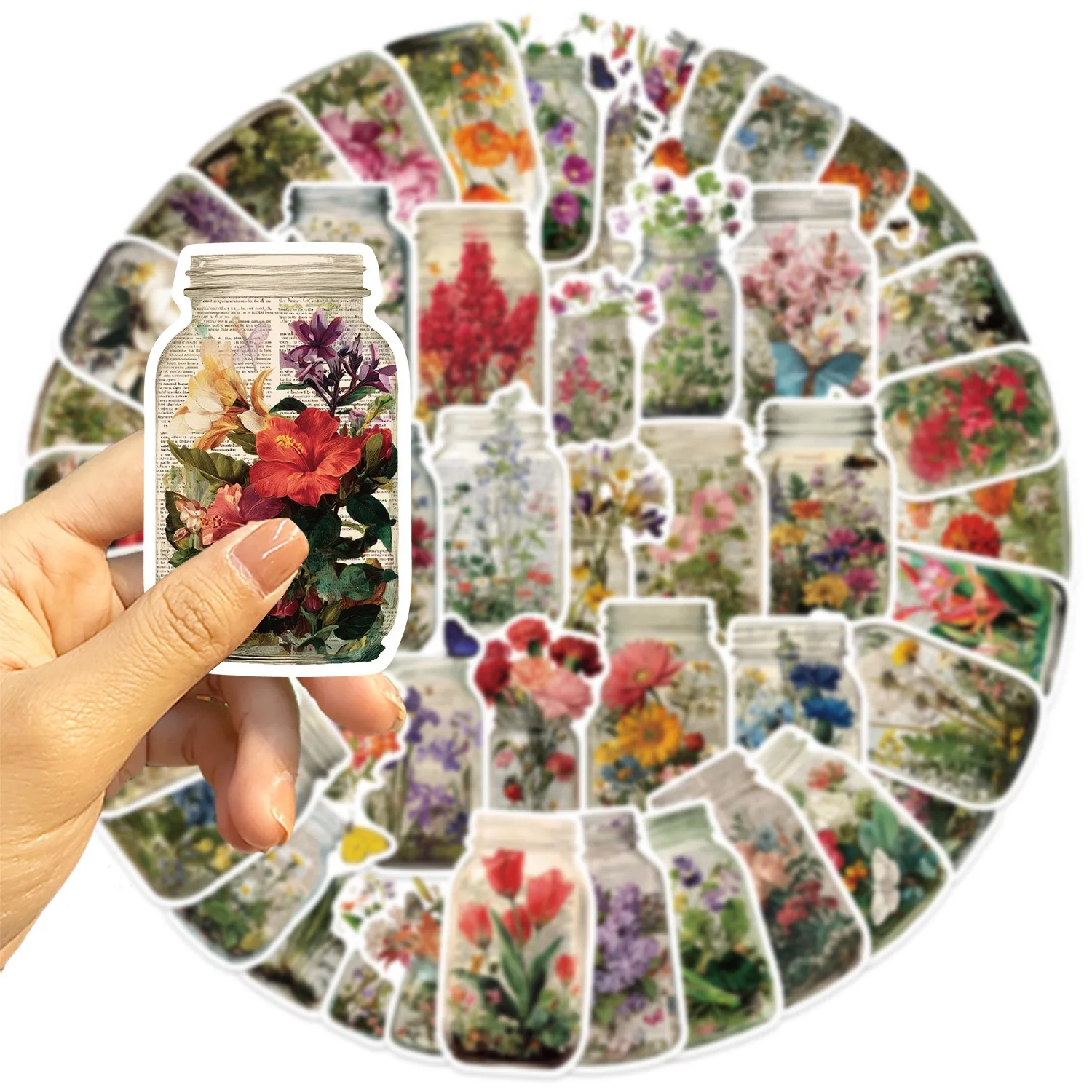 50pcs Vintage Bottle Flower St - đánh giá và giá Kids Toys Vintage