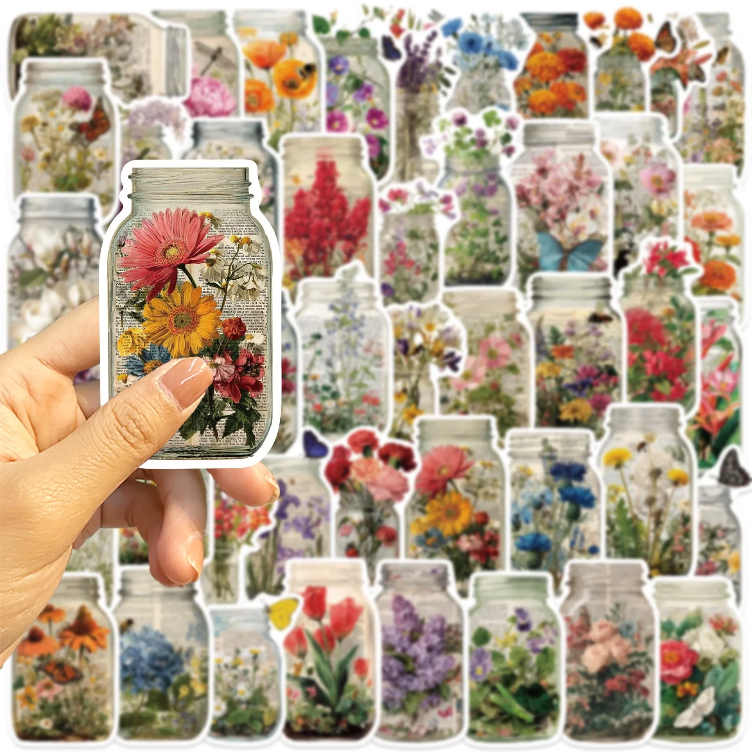 50pcs Vintage Bottle Flower St - đánh giá và giá Kids Toys Vintage