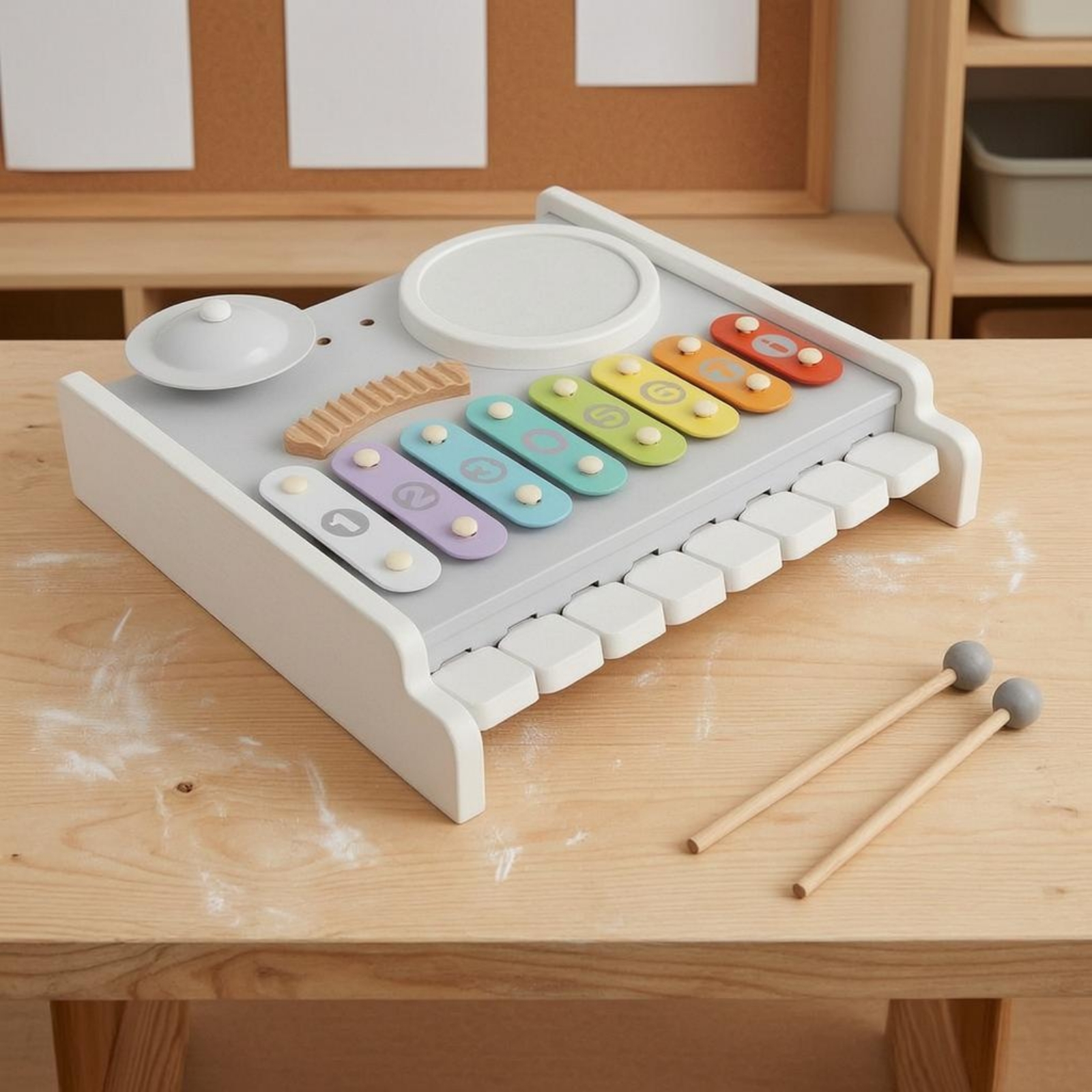 Piano Xylophone Drum Toy Inclu - đánh giá và giá Kids Toys Xylophone