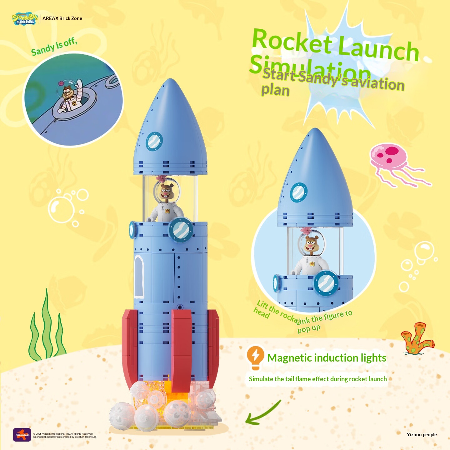Areax Spongebob Sandy Cheeks D - đánh giá và giá Kids Toys House