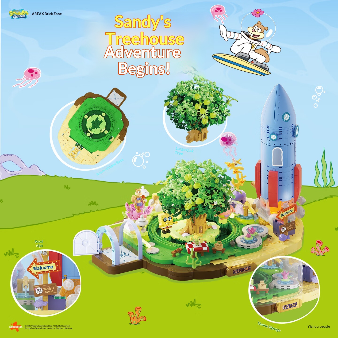 Areax Spongebob Sandy Cheeks D - đánh giá và giá Kids Toys House