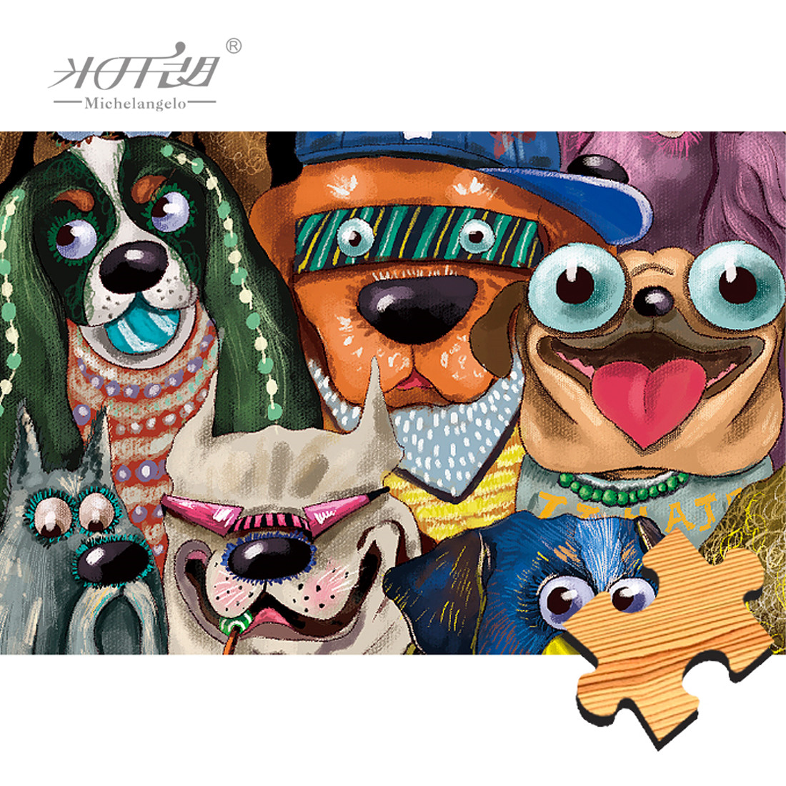 Michelangelo Wooden Jigsaw Puz - đánh giá và giá Kids Toys Under 500