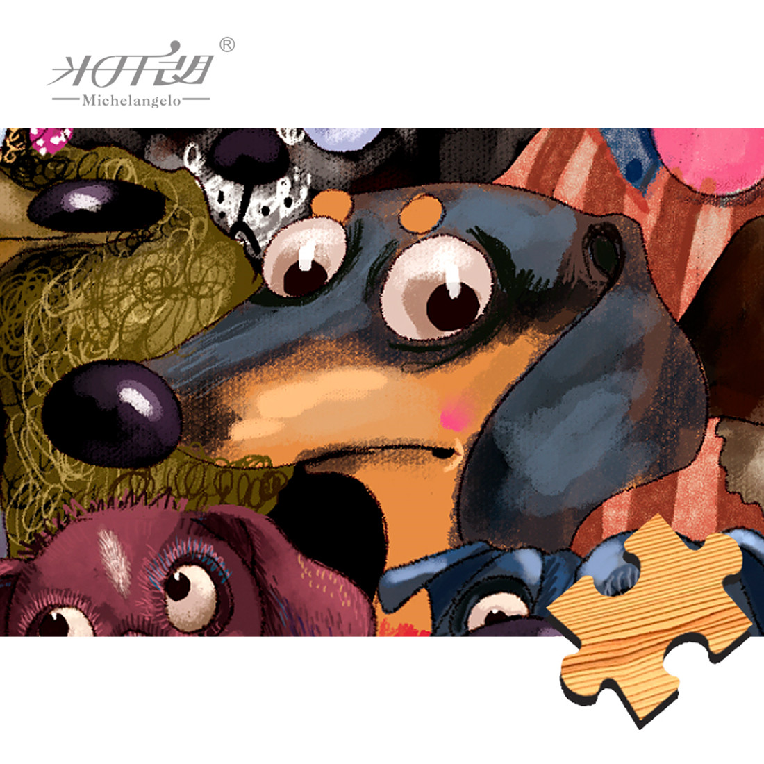 Michelangelo Wooden Jigsaw Puz - đánh giá và giá Kids Toys Under 500