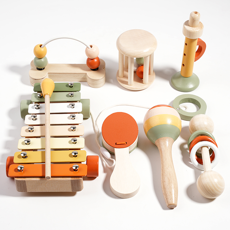 Wooden Musical Instrument Toy  - đánh giá và giá Kids Toys Xylophone