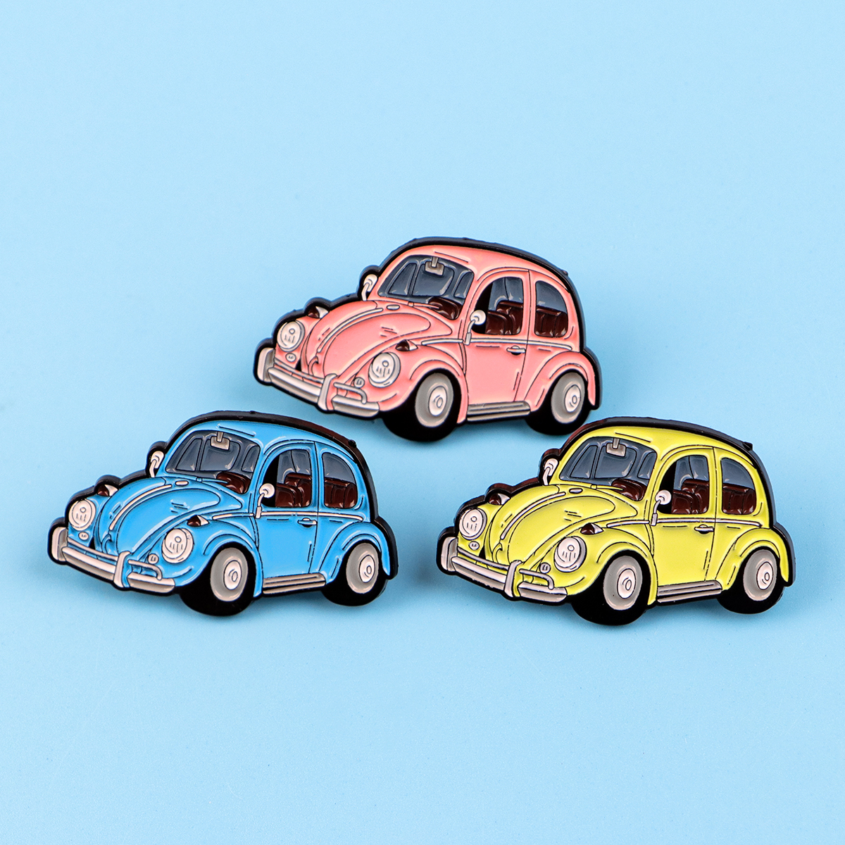 3pcs Vintage Car Enamel Pin Ca - đánh giá và giá Kids Toys Vintage