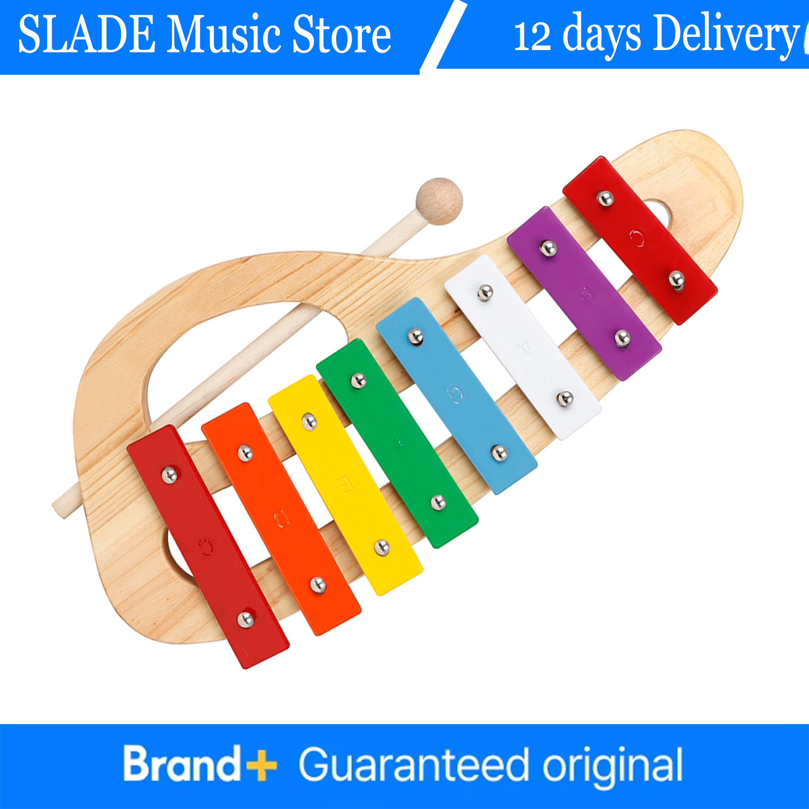 8-Note Xylophone With Plastic  - đánh giá và giá Kids Toys Xylophone