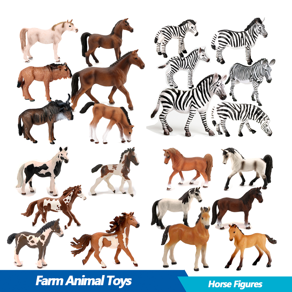 Zebra Wildebeest Gnu Plastic H - đánh giá và giá Kids Toys Under 200