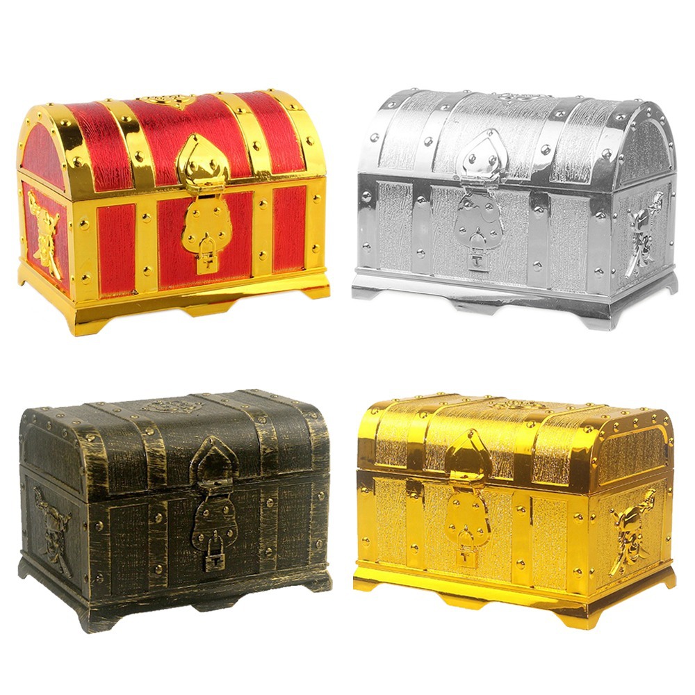 Pirate Treasure Chest Decorati - đánh giá và giá Kids Toys Vintage