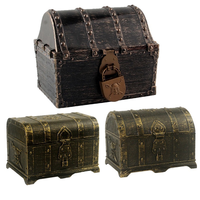 Pirate Treasure Chest Decorati - đánh giá và giá Kids Toys Vintage