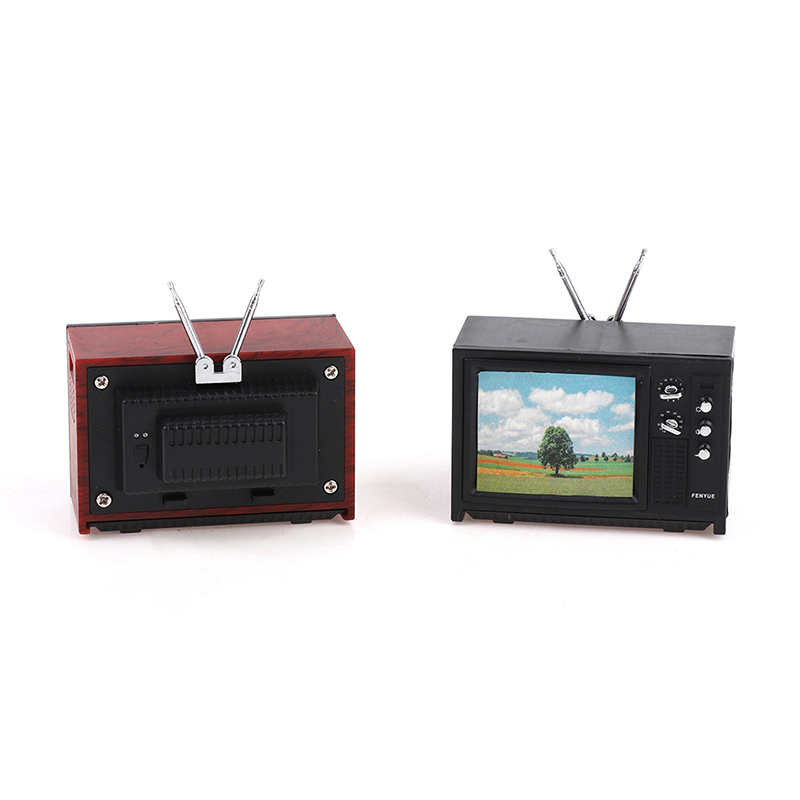 1pc 1/12 Dollhouse Mini Televi - đánh giá và giá Kids Toys Vintage