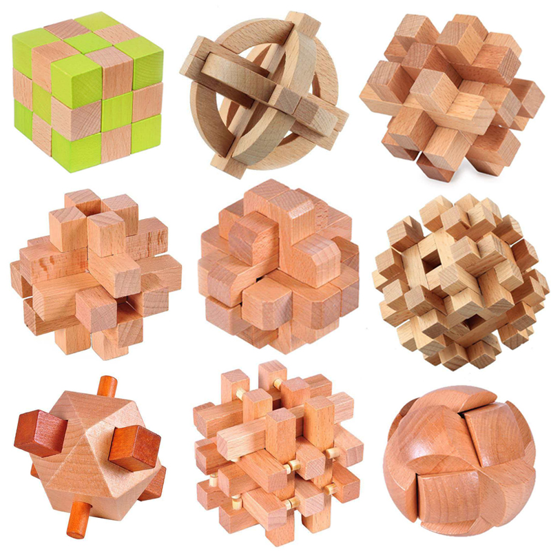 Very Difficult Wooden Luban Lo - đánh giá và giá Kids Toys Very