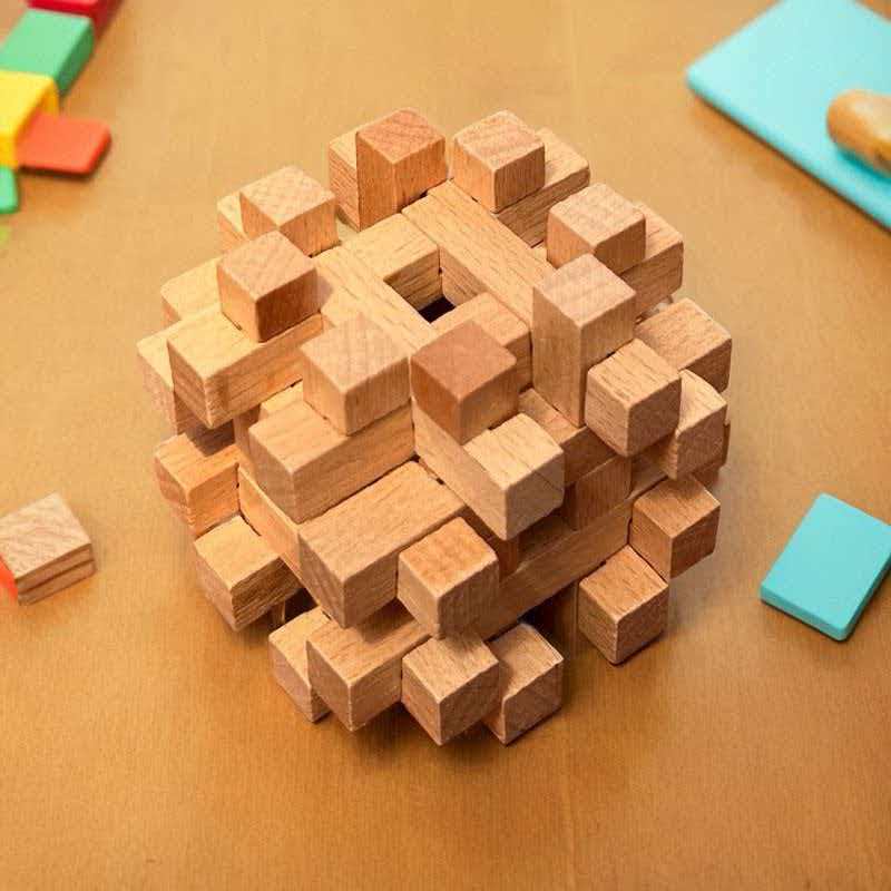 Very Difficult Wooden Luban Lo - đánh giá và giá Kids Toys Very