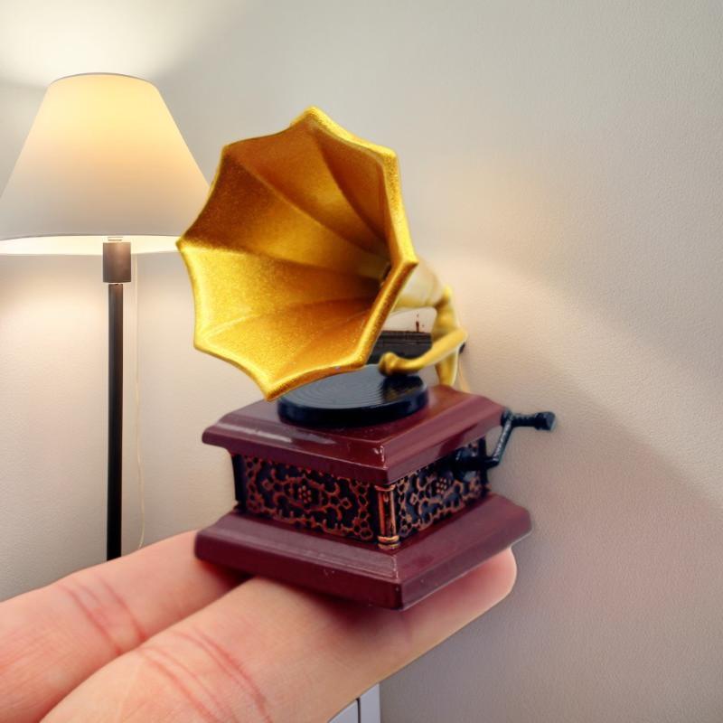 Dollhouse Vintage Phonograph M - đánh giá và giá Kids Toys Vintage
