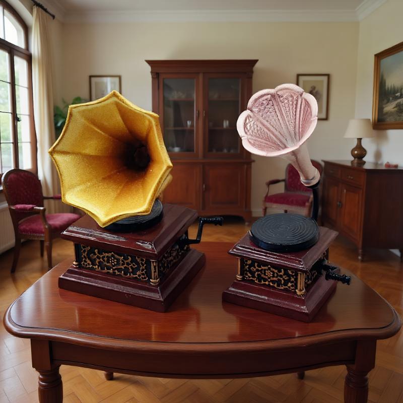 Dollhouse Vintage Phonograph M - đánh giá và giá Kids Toys Vintage